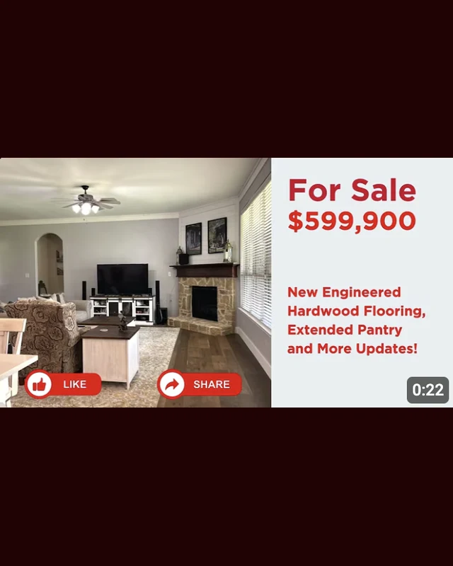 Listing walkthrough video for a home for sale at $599,900